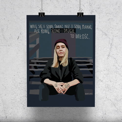 Plakat Marta Frej