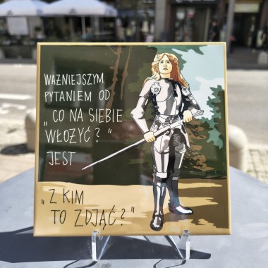 Kafelek ceramiczny WAŻNIEJSZYM PYTANIEM...